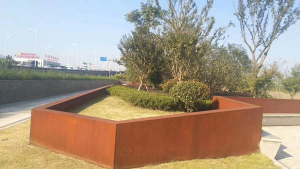 蚌山耐候钢挡土墙